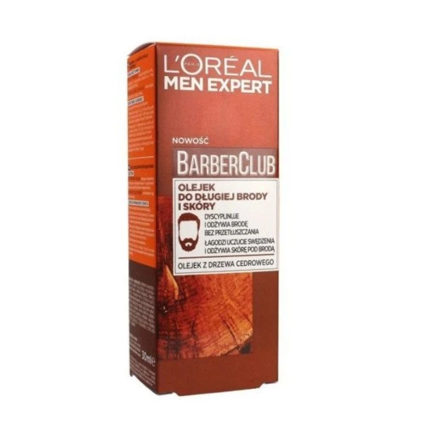 L’Oreal Men Expert Barber, olejek do brody, dla mężczyzn, 30ml