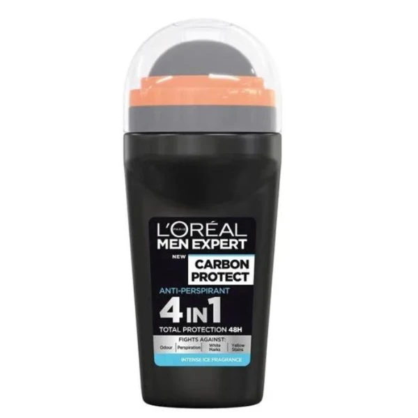 L’Oreal Men Expert, Carbon Protect, antyperspirant roll-on, 50ml