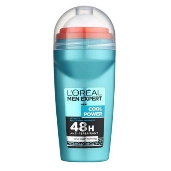 L’Oreal Men Expert, Cool Power, antyperspirant roll-on, 50ml