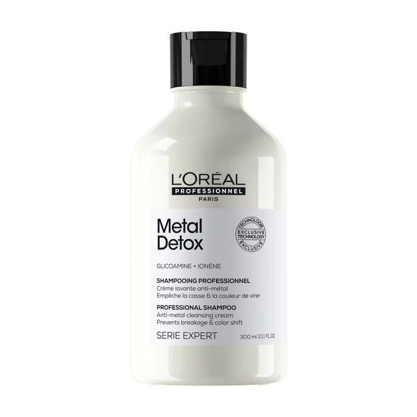 L'Oreal Professionnel Metal Detox, szampon oczyszczający i zabezpieczający włosy po zabiegach koloryzacji, 300ml
