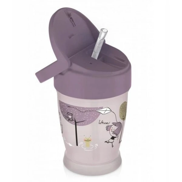 Lovi, kubek ze słomką Lovely Girl, 35/354, po 12 miesiącu, 250ml