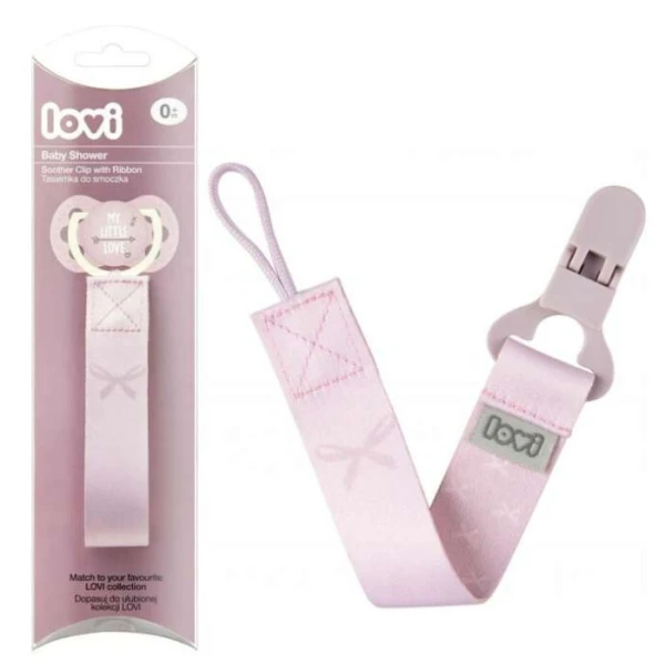 Lovi, tasiemka do smoczka, Baby Shower Girl, 51/020, 1 sztuka