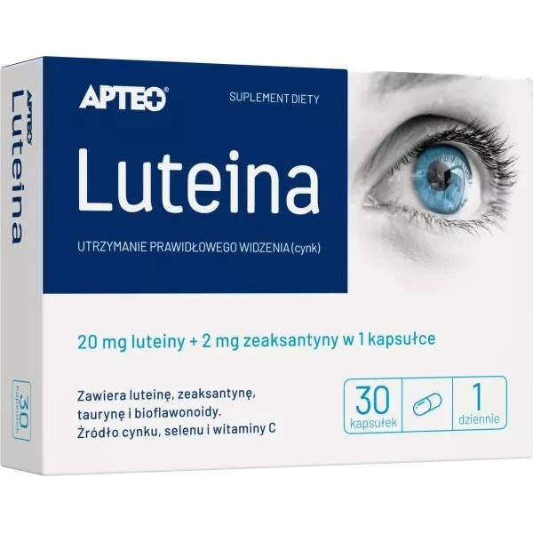 Luteina, Apteo, 30 kapsułek