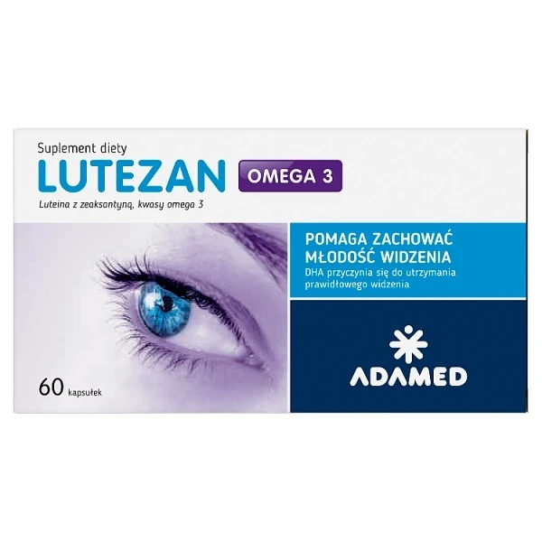 Lutezan Omega-3, 60 kapsułek