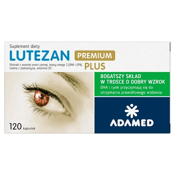 Lutezan Premium Plus, 120 kapsułek