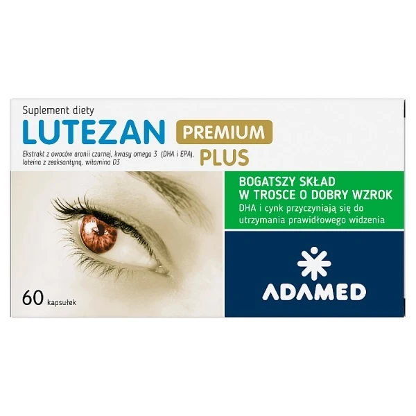 Lutezan Premium Plus, 60 kapsułek
