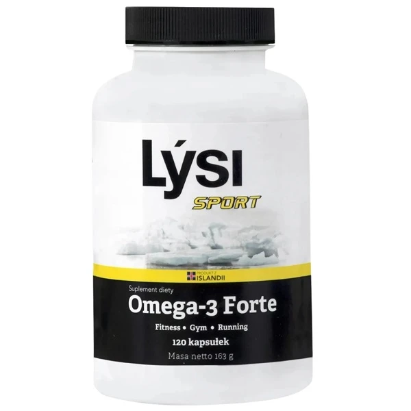 Lysi, Sport Omega-3 Forte, 120 kapsułek