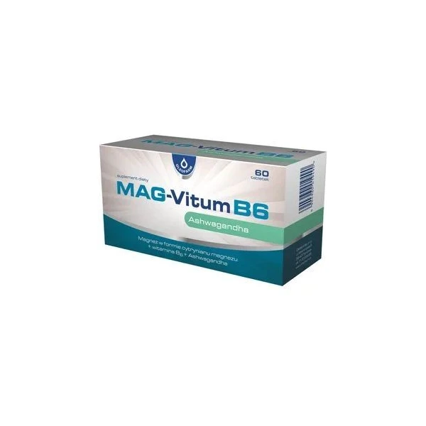 Mag-Vitum B6 Ashwagandha, 60 tabletek