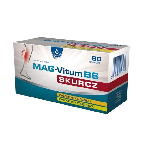 Mag-Vitum B6 Skurcz, 60 kapsułek