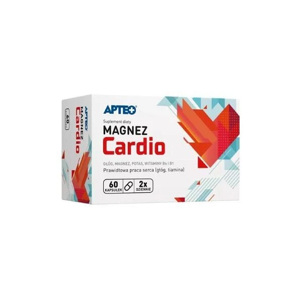 Magnez Cardio, Apteo, 60 kapsułek