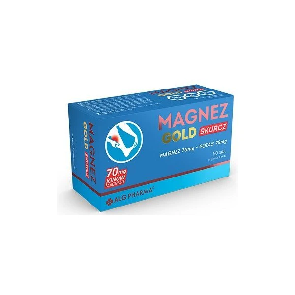 Magnez Gold Skurcz, 50 tabletek
