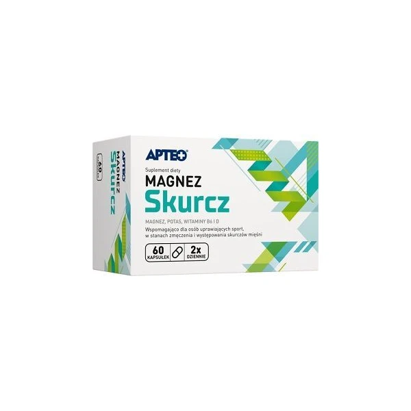Magnez Skurcz Apteo, 60 kapsułek