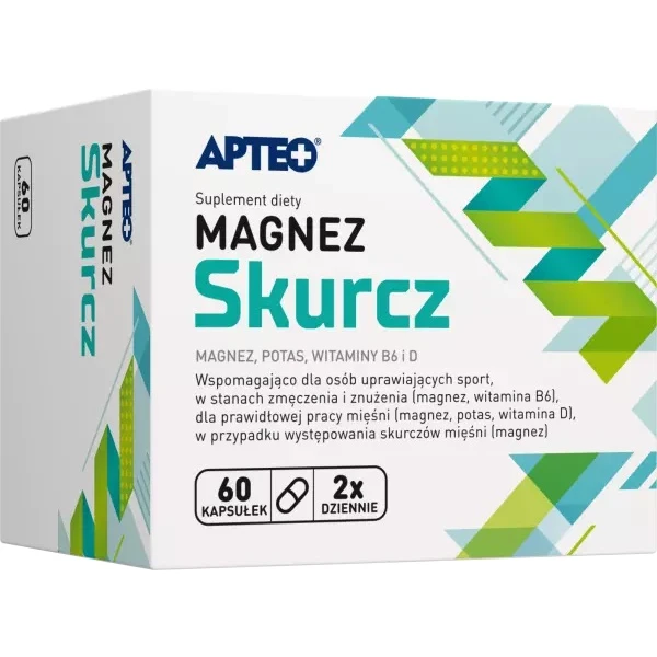 Magnez Skurcz Apteo, 60 kapsułek
