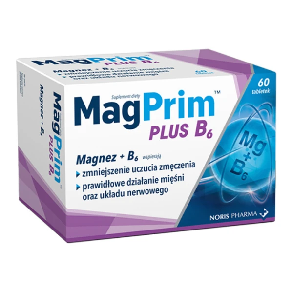 MagPrim Plus B6, 60 tabletek