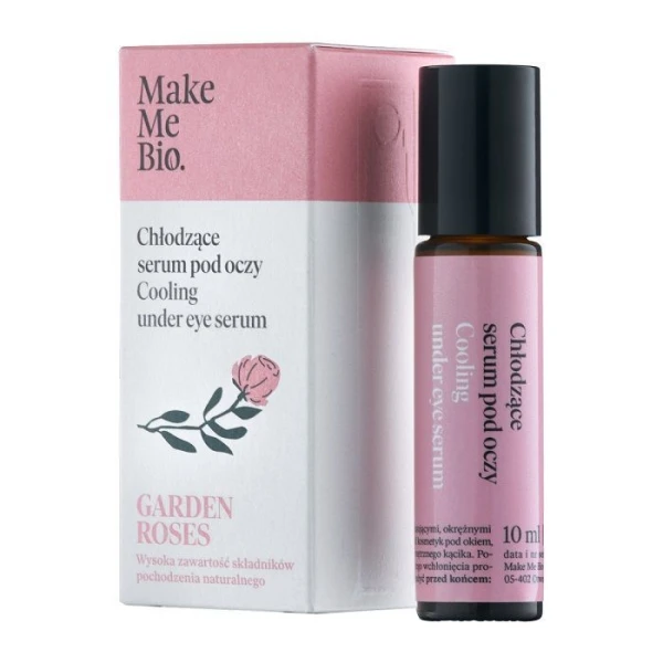 [DATA - 2026-09-30] Make Me Bio, Garden Roses, chłodzące serum pod oczy, roller, 10ml