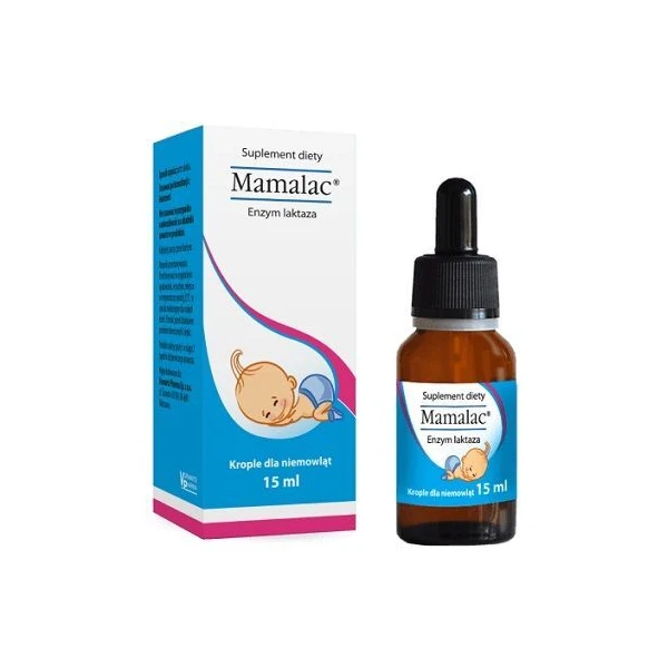 Mamalac, krople doustne, od urodzenia, 15ml