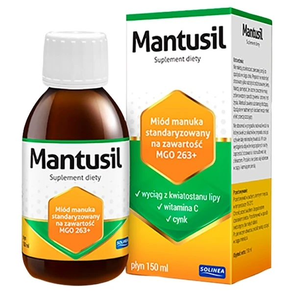 Mantusil, płyn, po 3 roku życia, 150ml