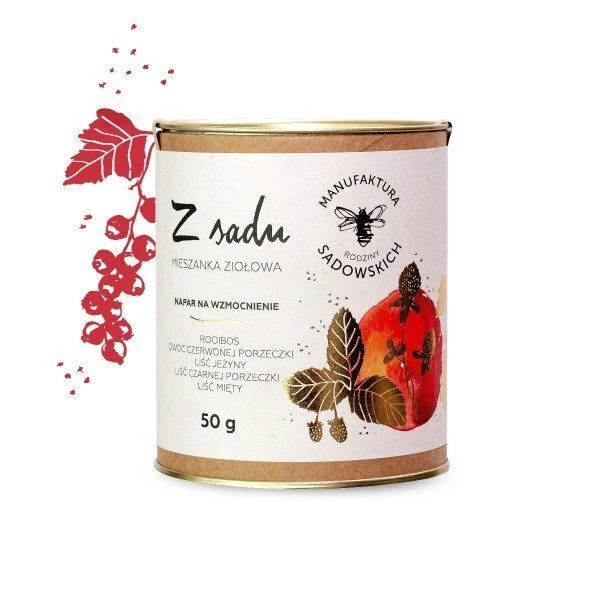 Manufaktura Rodziny Sadowskich, herbata ziołowa - Z sadu, 50g