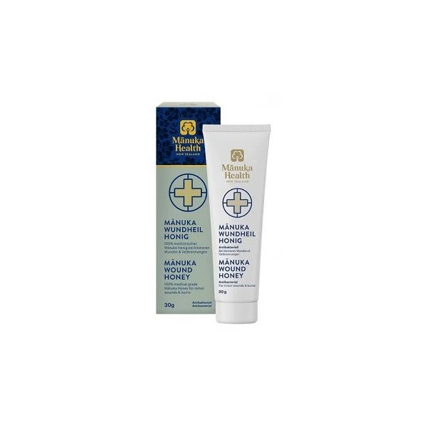 Manuka Health, antybakteryjny miód manuka na rany, maść, 30g