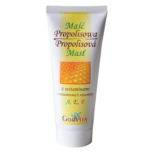 GorVita, Maść Propolisowa 10% z witaminami A, E, F, 50ml
