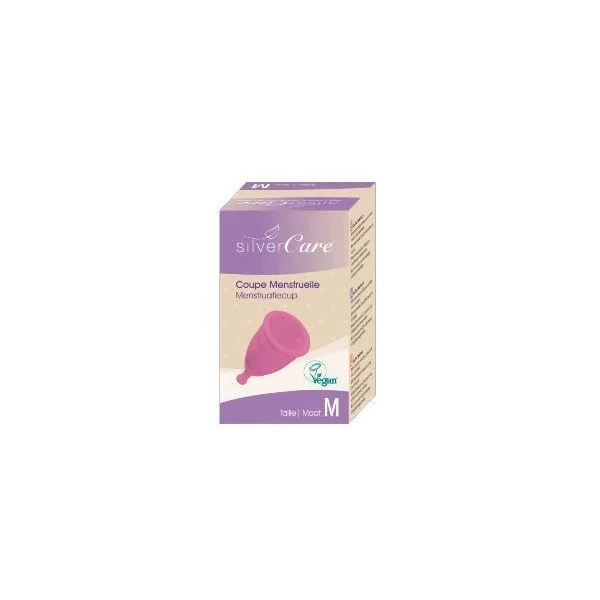 Masmi Silver Care, kubeczek menstruacyjny, rozmiar M, 1 sztuka