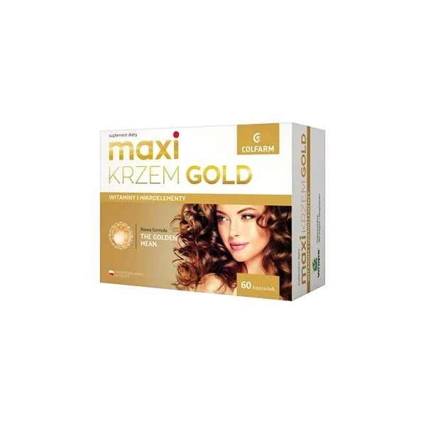 Maxi Krzem Gold, 60 kapsułek
