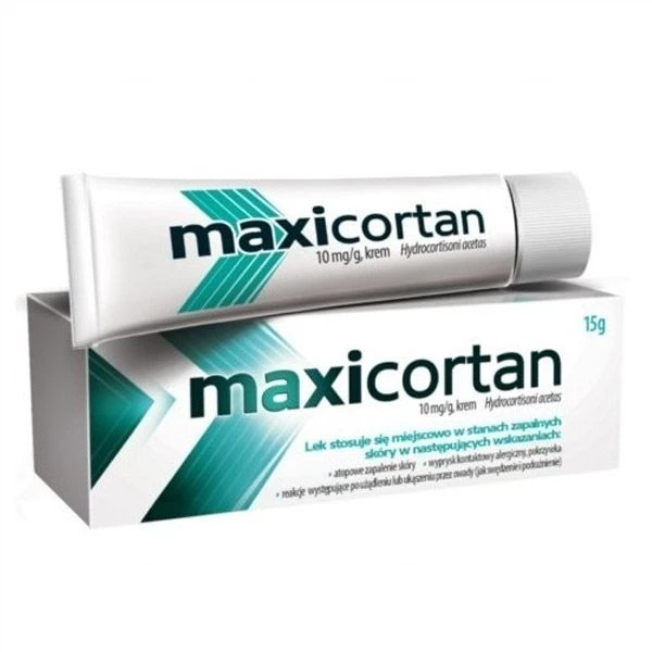 Maxicortan 10mg/g, krem, 15g