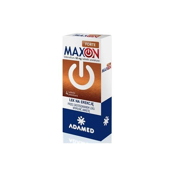 Maxon Forte 50mg, 4 tabletki