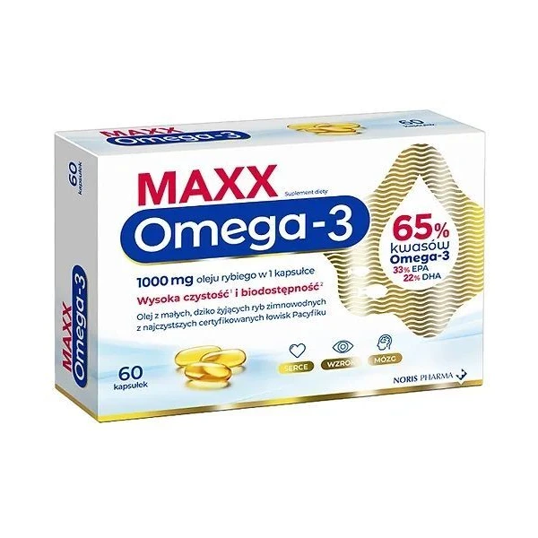 Maxx Omega 3, 60 kapsułek