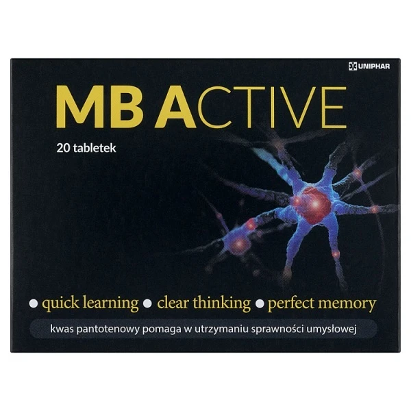 MB Active, 20 tabletek
