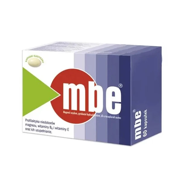 MBE (250mg+7,29mg+200mg), 60 kapsułek