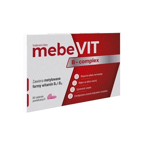 MebeVIT B-complex, 60 tabletek