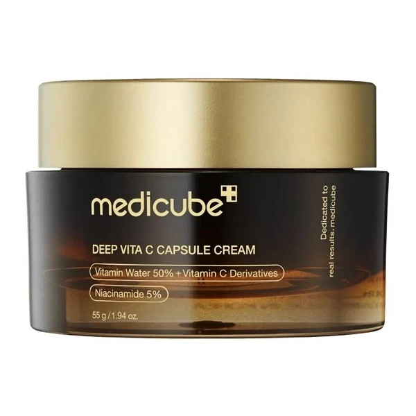 Medicube Deep Vita C Capsule, krem do twarzy z witaminą C i niacynamidem, 55g