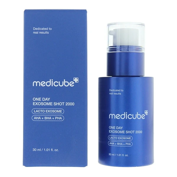 Medicube One Day Exosome Shot 2000, serum w ampułce, skóra tłusta, mieszana, 30ml