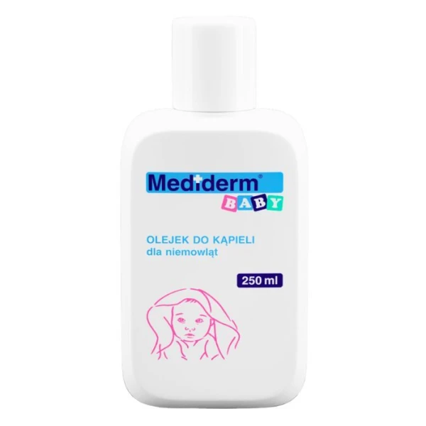 Mediderm Baby, olejek do kąpieli dla niemowląt, od 1 miesiąca, 250ml