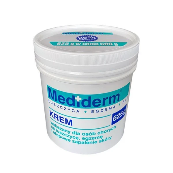 Mediderm Łuszczyca + Egzema + AZS, krem, od pierwszego miesiąca życia, 625g