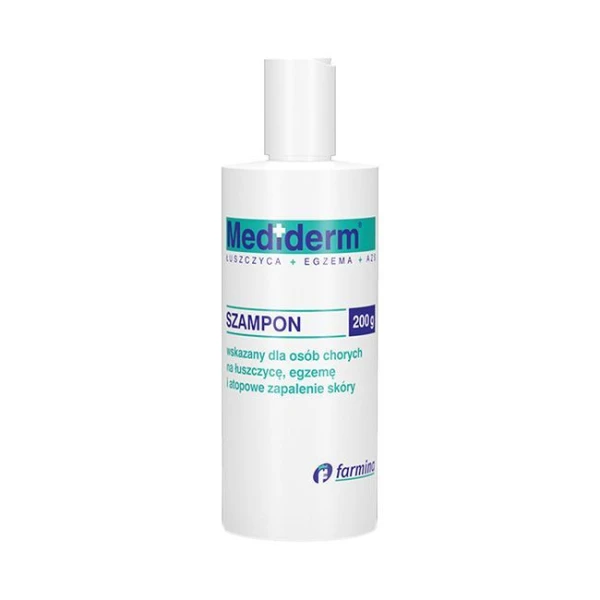 Mediderm Łuszczyca + Egzema + AZS, szampon, od pierwszego miesiąca życia, 200g