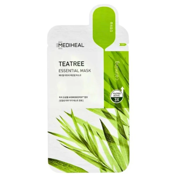Mediheal, TeaTree, kojąca maska w płachcie z ekstraktem z drzewa herbacianego, 24ml