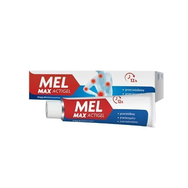 Mel Max Actigel 20mg/g, żel, 50g