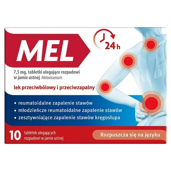 Mel 7,5mg, 10 tabletek