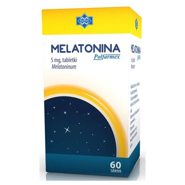 Melatonina 5mg Polfarmex, 60 tabletek