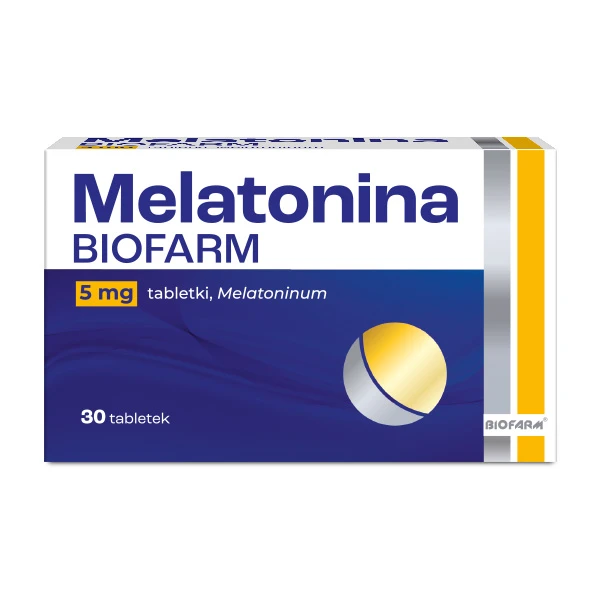 Melatonina Biofarm 5mg, 30 tabletek