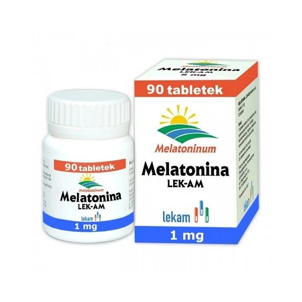 Melatonina LEK-AM 1mg, 90 tabletek