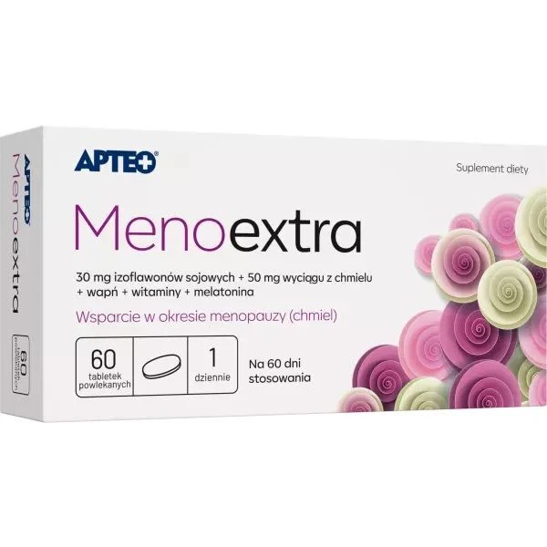 Menoextra, Apteo, 60 tabletek