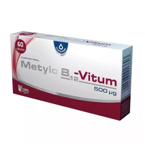 Metylo B12-Vitum, 60 tabletek