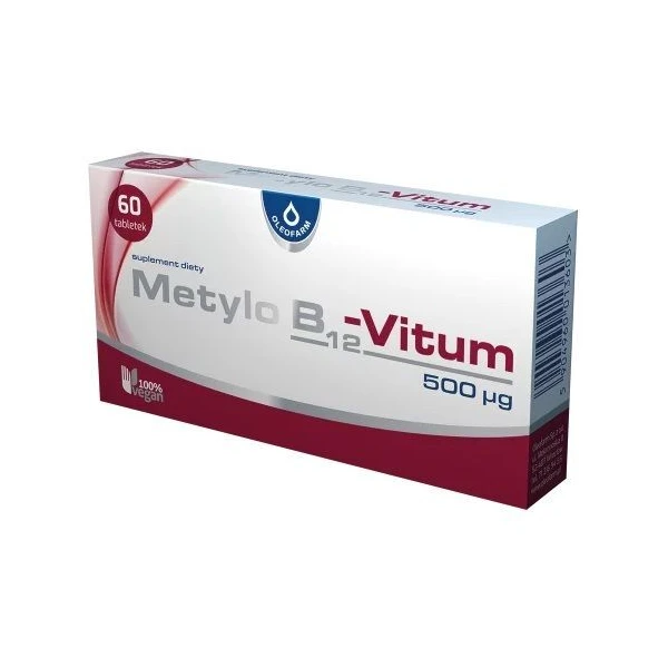 Metylo B12-Vitum, 60 tabletek