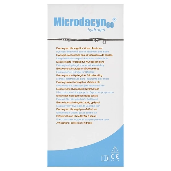 Microdacyn 60 Hydrogel, elektrolizowany hydrożel do leczenia ran, 250g