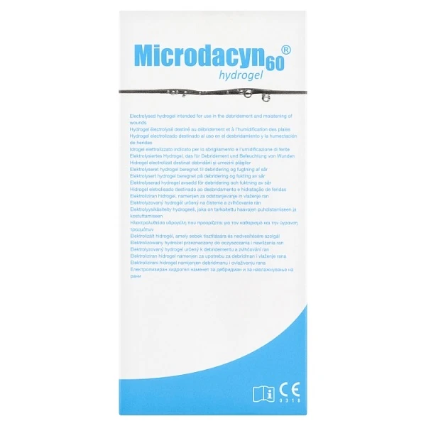 Microdacyn 60 Hydrogel, elektrolizowany hydrożel do leczenia ran, 120g