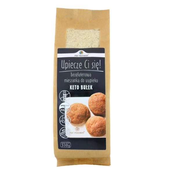 Mieszanka do wypieku keto bułek, bezglutenowa, 310g