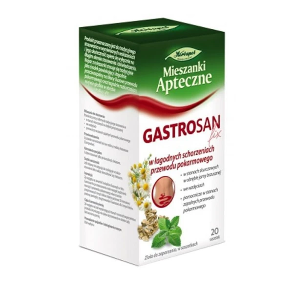Mieszanki Apteczne, Gastrosan fix, 20 saszetek